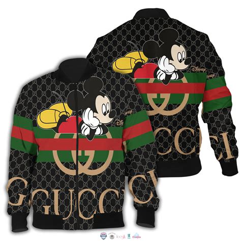 gucci mickey mouse jacket|mickey mouse wearing gucci.